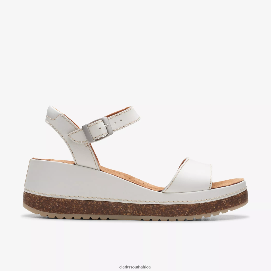 2Z8V2H10 Kassanda Lily Clarks Off White Leather