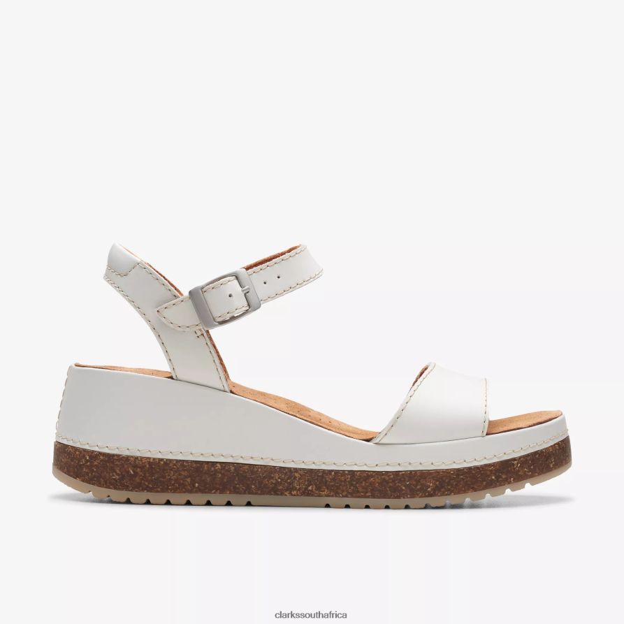 2Z8V2H10 Kassanda Lily Clarks Off White Leather