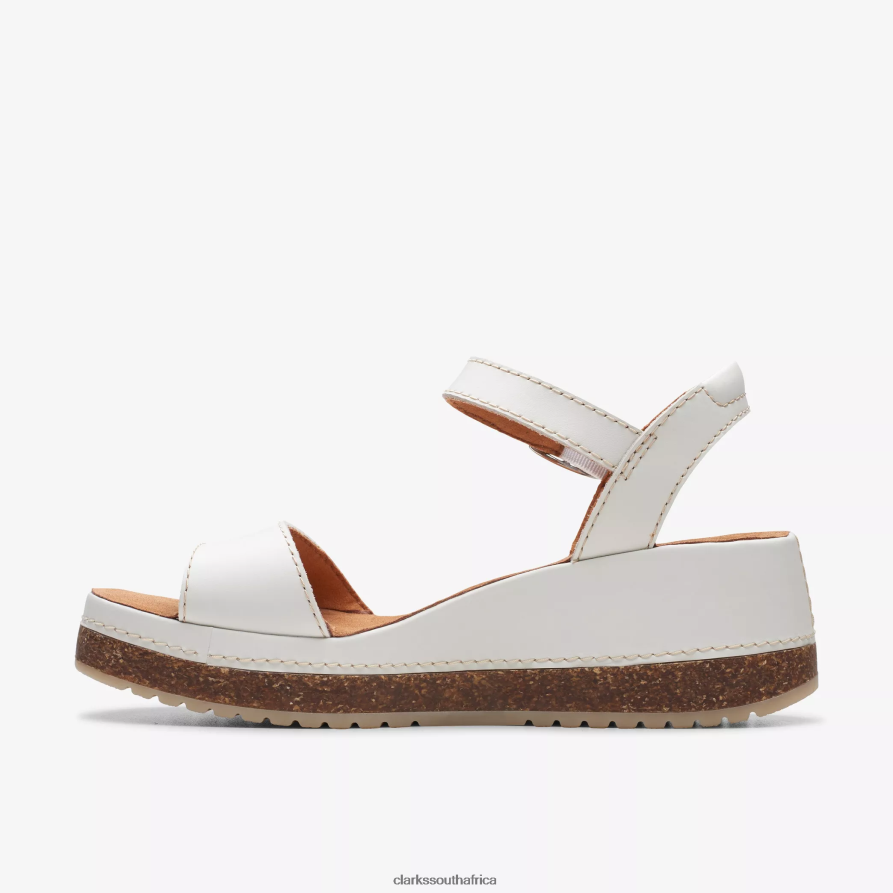 2Z8V2H10 Kassanda Lily Clarks Off White Leather