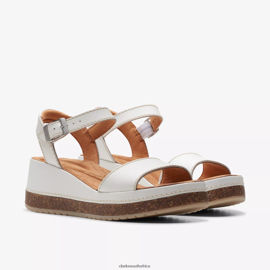 2Z8V2H10 Kassanda Lily Clarks Off White Leather