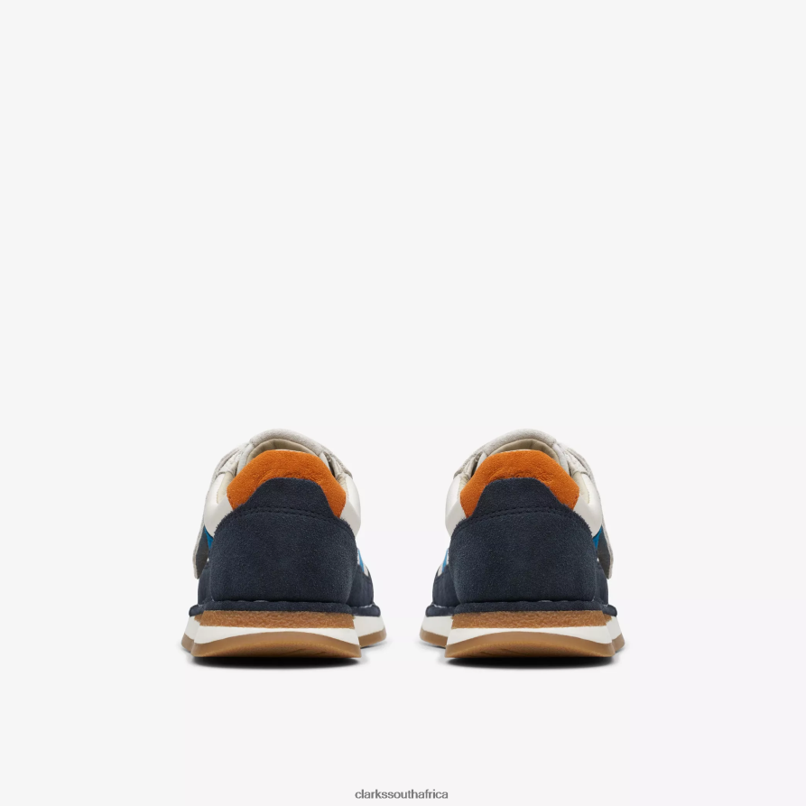 2Z8V2H1007 Craft Run Tor Kid Clarks Navy Combination