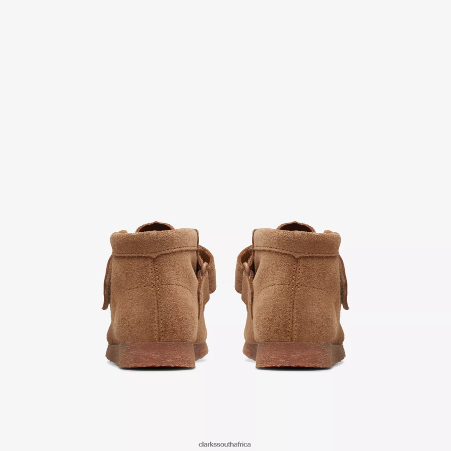 2Z8V2H1014 Wallabee Boot Toddler Clarks Wheat Suede