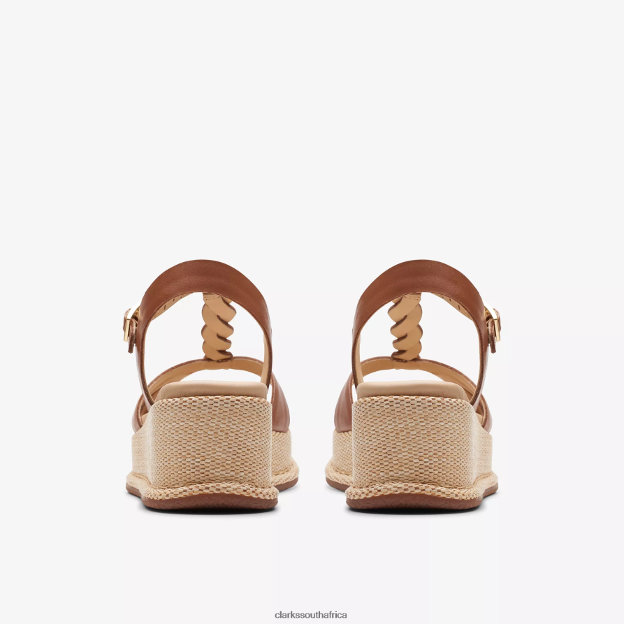 2Z8V2H107 Kimmei Twist Clarks Tan Leather