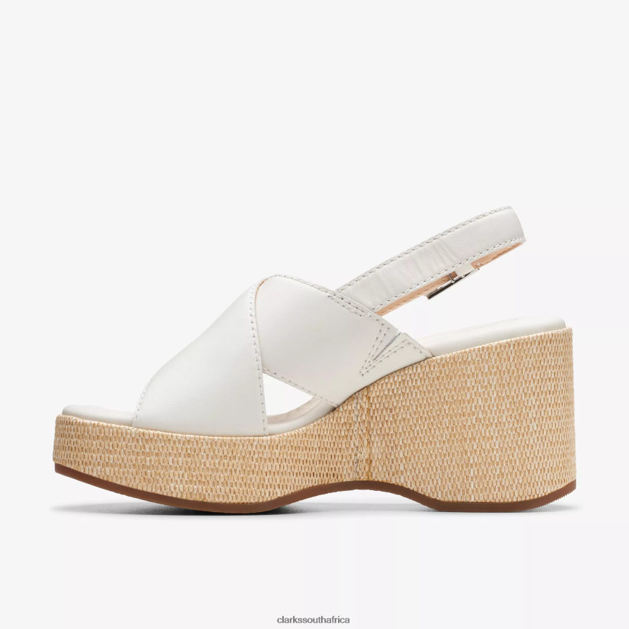 2Z8V2H125 Manon Wish Clarks Off White Leather