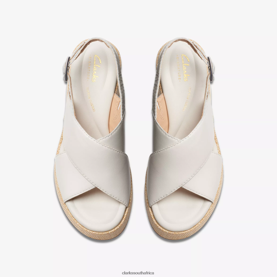 2Z8V2H125 Manon Wish Clarks Off White Leather