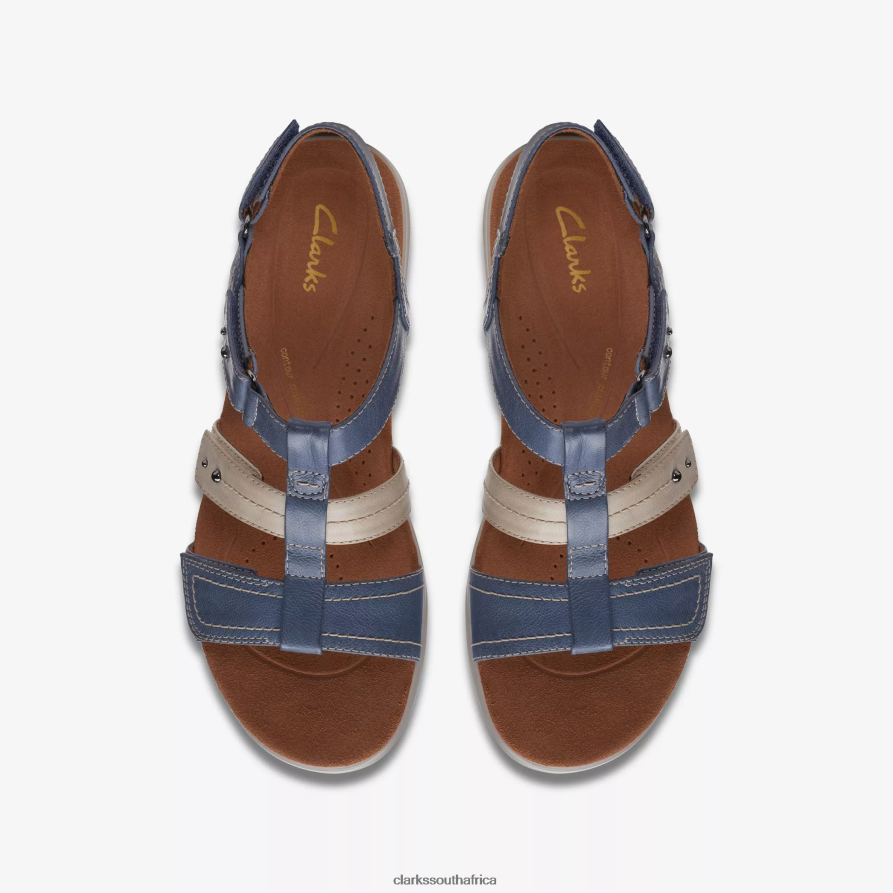 2Z8V2H148 Kitly Step Clarks Denim Combination