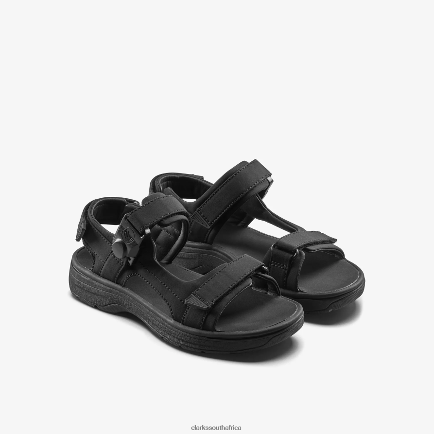 2Z8V2H182 Martine Rose Womens Sandal 2 Clarks Black Textile