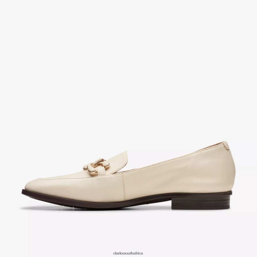 2Z8V2H185 Sarafyna Rae Clarks Ivory Leather