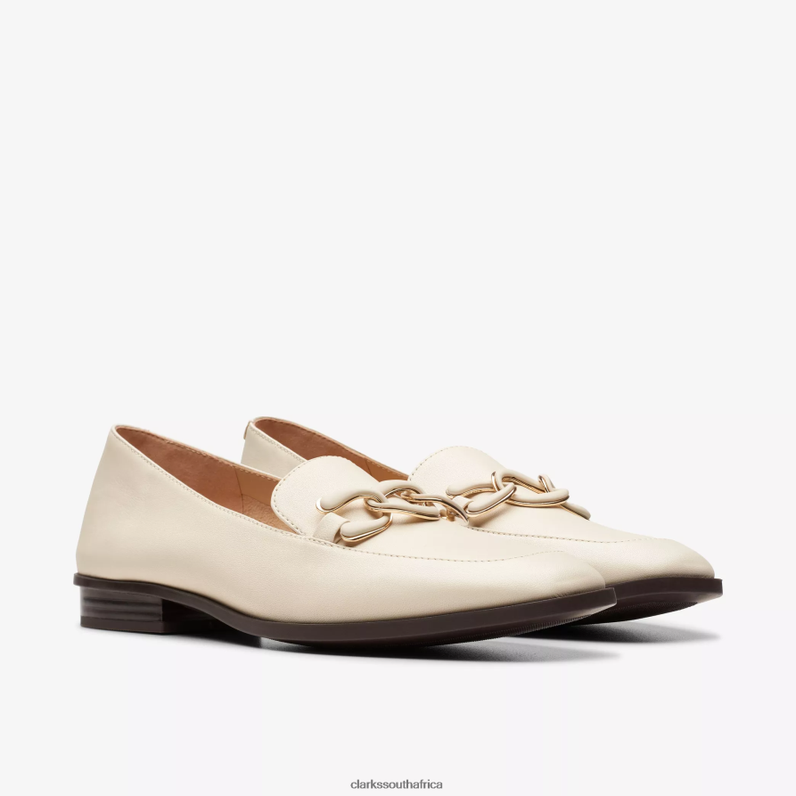 2Z8V2H185 Sarafyna Rae Clarks Ivory Leather