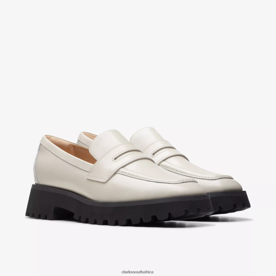 2Z8V2H201 Stayso Edge Clarks Ivory Leather