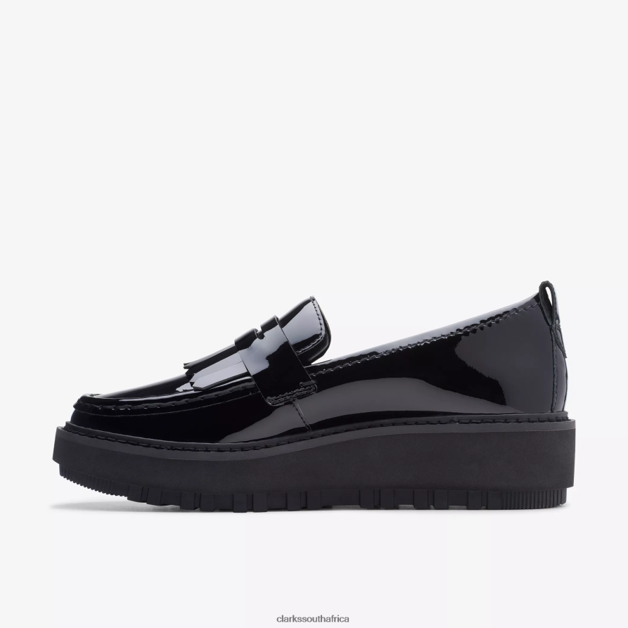 2Z8V2H207 Orianna Loafer Clarks Black Patent Leather