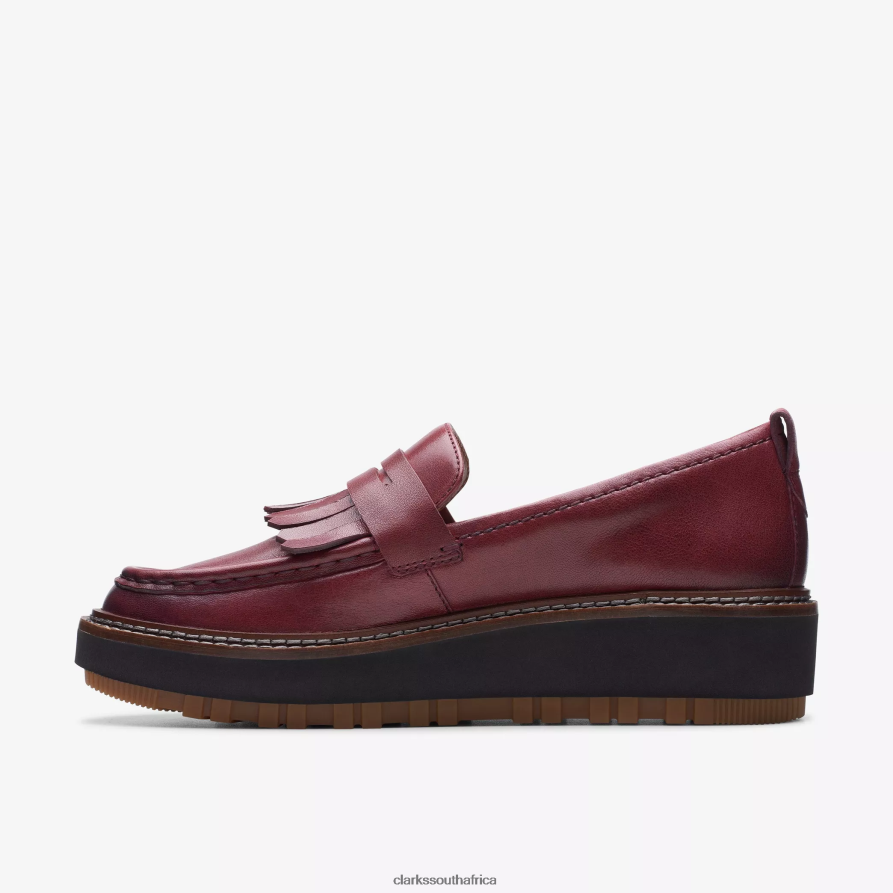 2Z8V2H208 Orianna Loafer Clarks Burgundy Leather