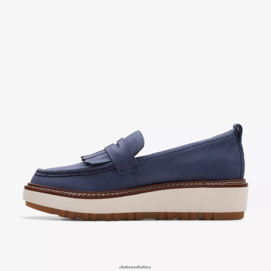 2Z8V2H210 Orianna Loafer Clarks Navy Nubuck