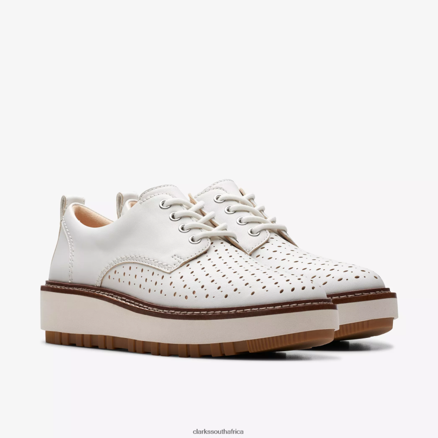 2Z8V2H212 Orianna Move Clarks Off White Leather