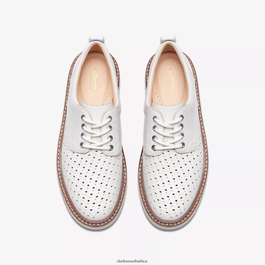 2Z8V2H212 Orianna Move Clarks Off White Leather