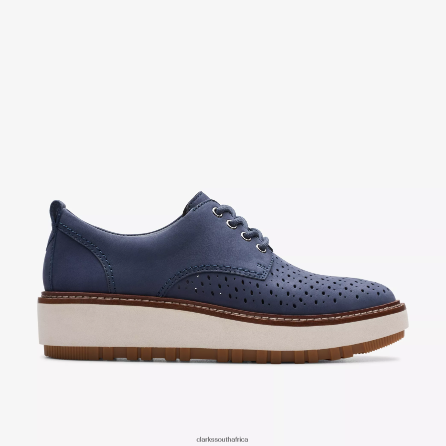 2Z8V2H213 Orianna Move Clarks Navy Nubuck