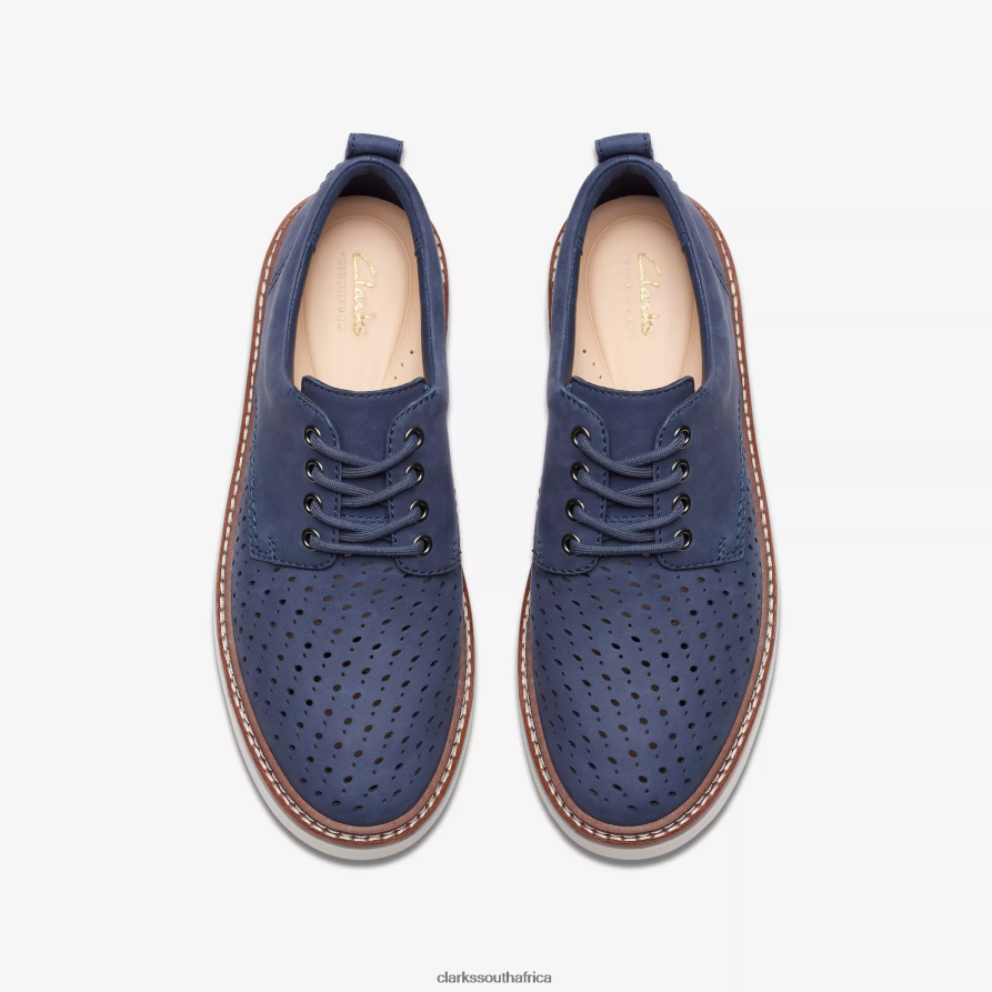 2Z8V2H213 Orianna Move Clarks Navy Nubuck