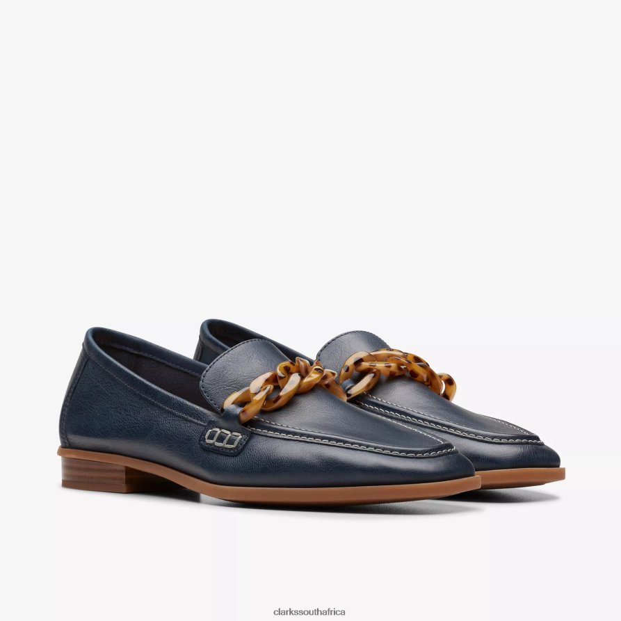 2Z8V2H225 Sarafyna Iris Clarks Navy Leather