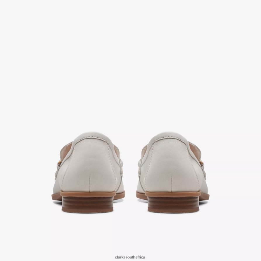 2Z8V2H226 Sarafyna Iris Clarks White Leather