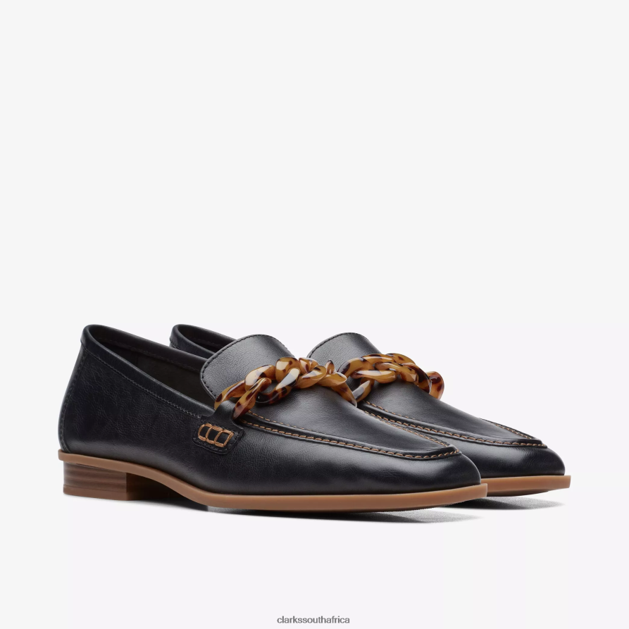 2Z8V2H230 Sarafyna Iris Clarks Black Leather