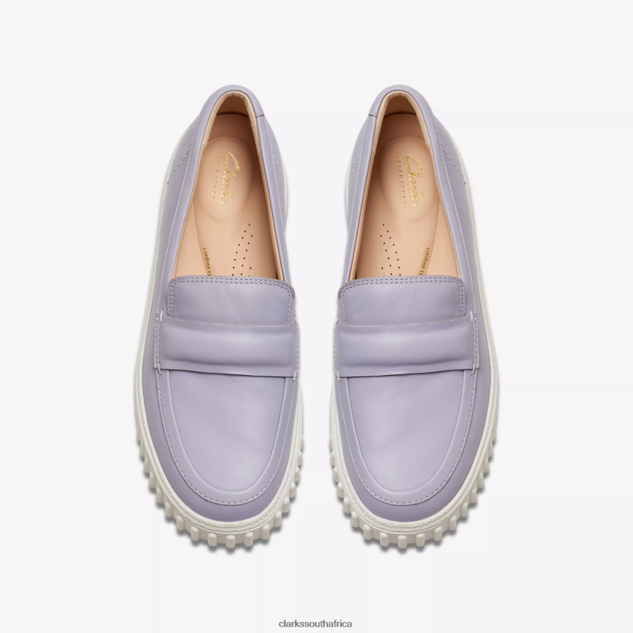 2Z8V2H235 Mayhill Cove Clarks Lilac Leather