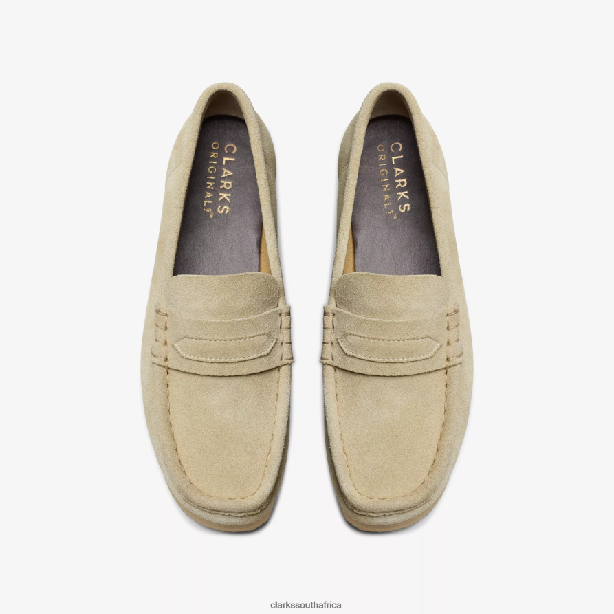 2Z8V2H238 Wallabee Loafer Clarks Maple Suede