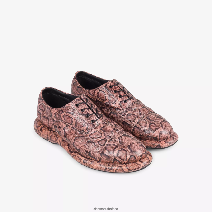 2Z8V2H242 Martine Rose Womens Oxford 1 Clarks Rose Snake