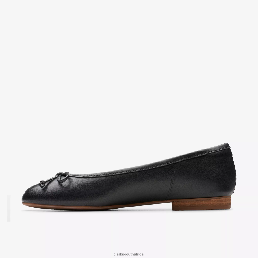 2Z8V2H253 Fawna Lily Clarks Black Leather