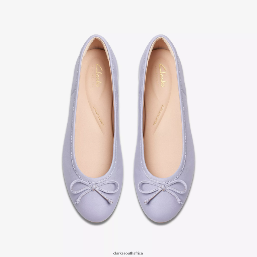 2Z8V2H254 FAWNA LILY Clarks Lilac Leather