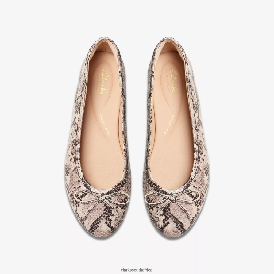 2Z8V2H255 Fawna Lily Clarks Snake Print