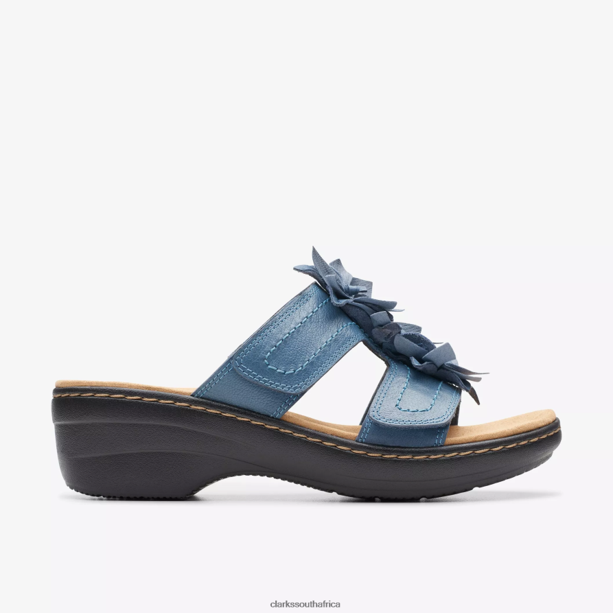 2Z8V2H28 Merliah Raelyn Clarks Blue Leather