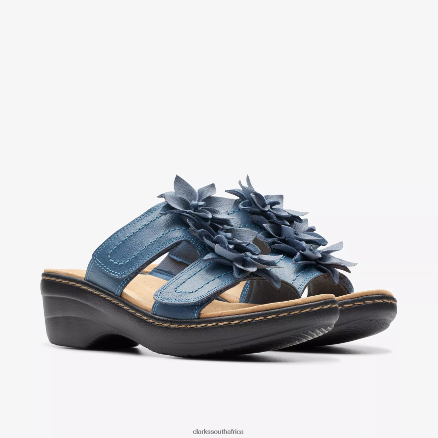 2Z8V2H28 Merliah Raelyn Clarks Blue Leather