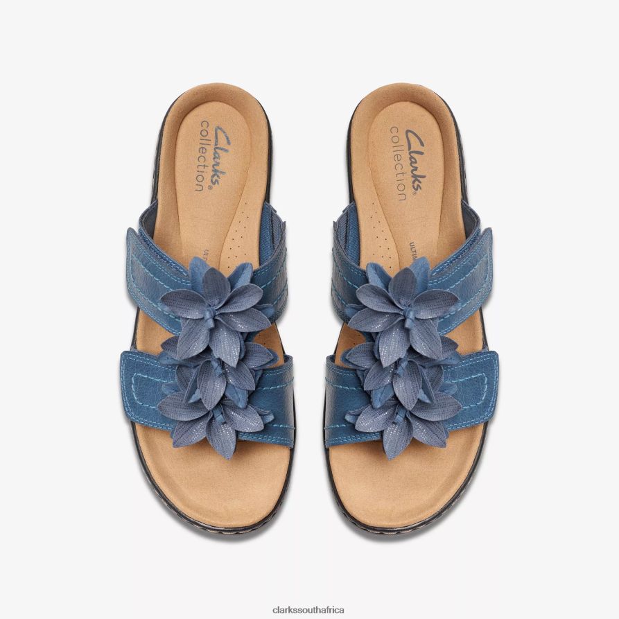 2Z8V2H28 Merliah Raelyn Clarks Blue Leather