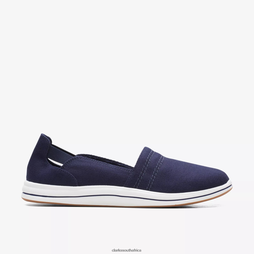 2Z8V2H283 Breeze Step II Clarks Dark Navy