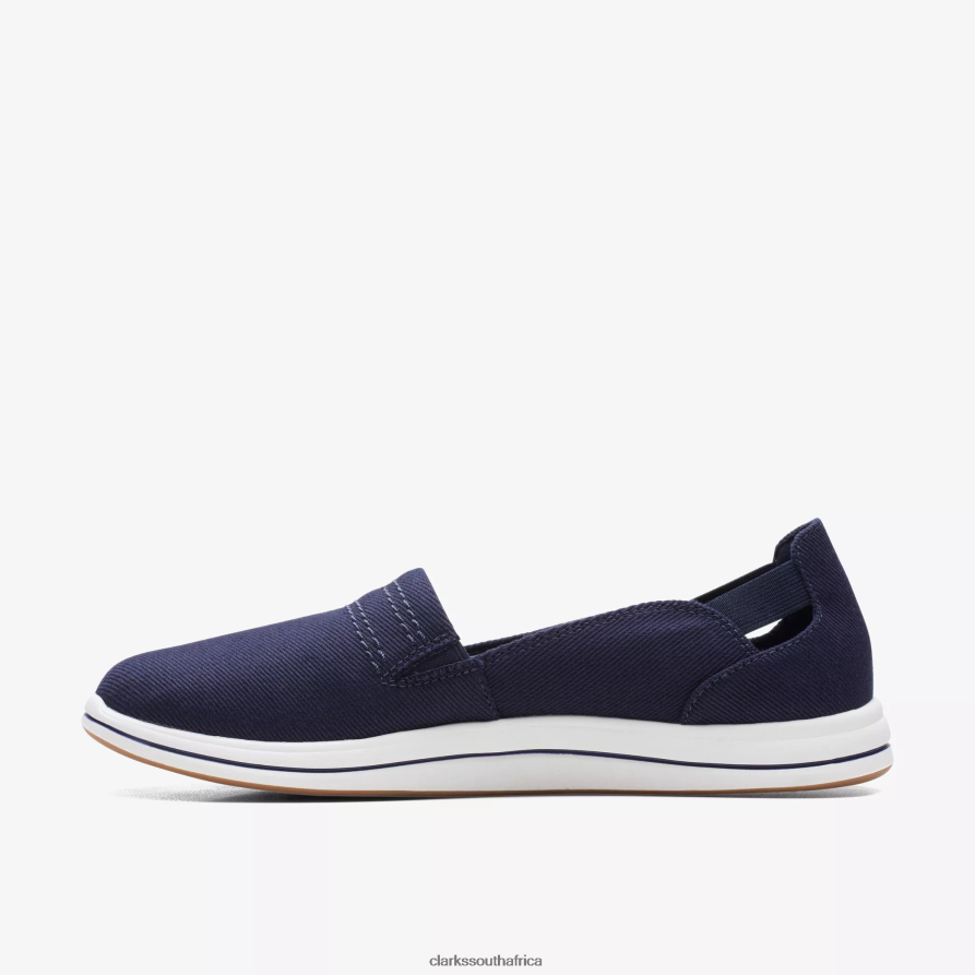 2Z8V2H283 Breeze Step II Clarks Dark Navy