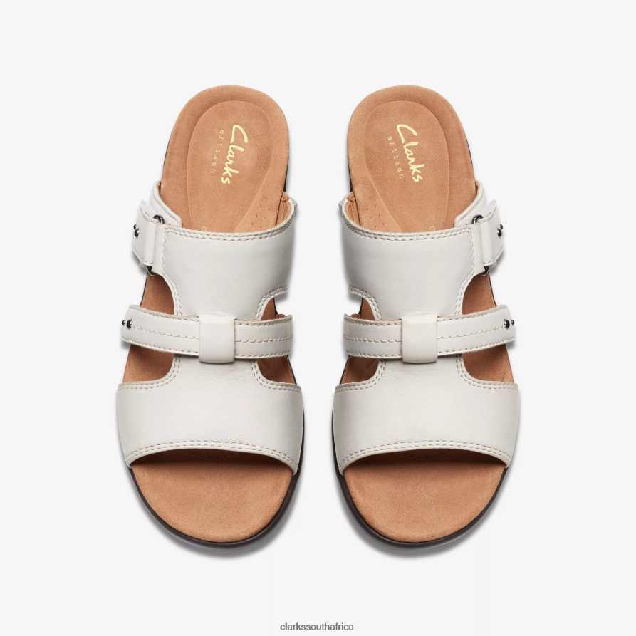 2Z8V2H3 Tuleah Jane Clarks Off White Leather