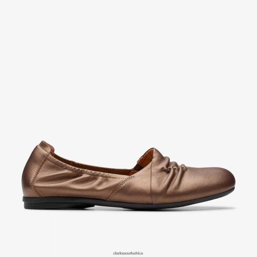 2Z8V2H301 Rena Way Clarks Bronze Leather