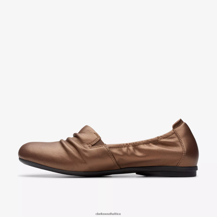 2Z8V2H301 Rena Way Clarks Bronze Leather