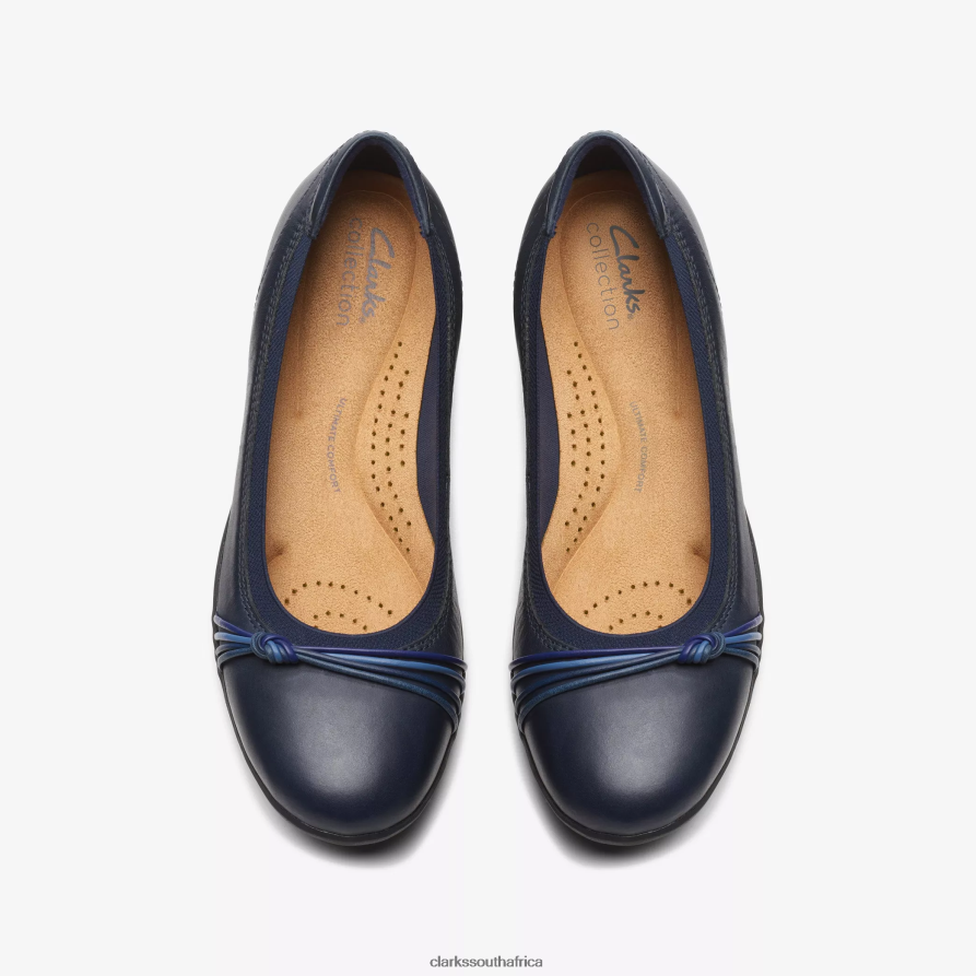 2Z8V2H305 Meadow Rae Clarks Navy Leather