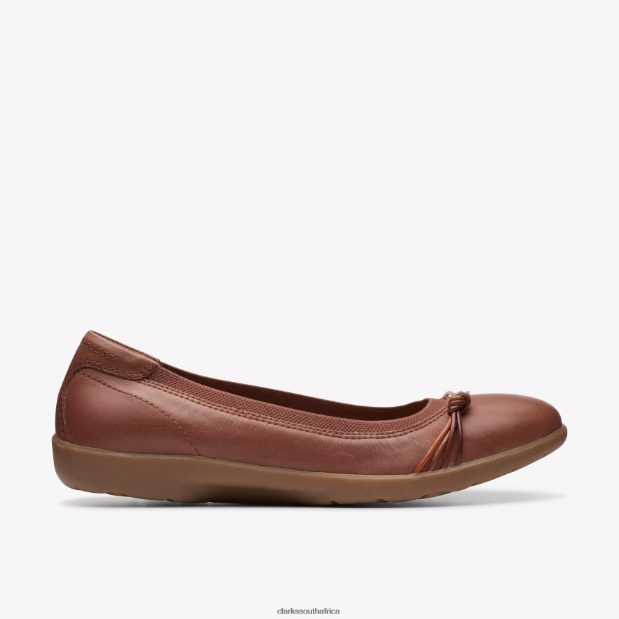 2Z8V2H306 Meadow Rae Clarks Tan Leather