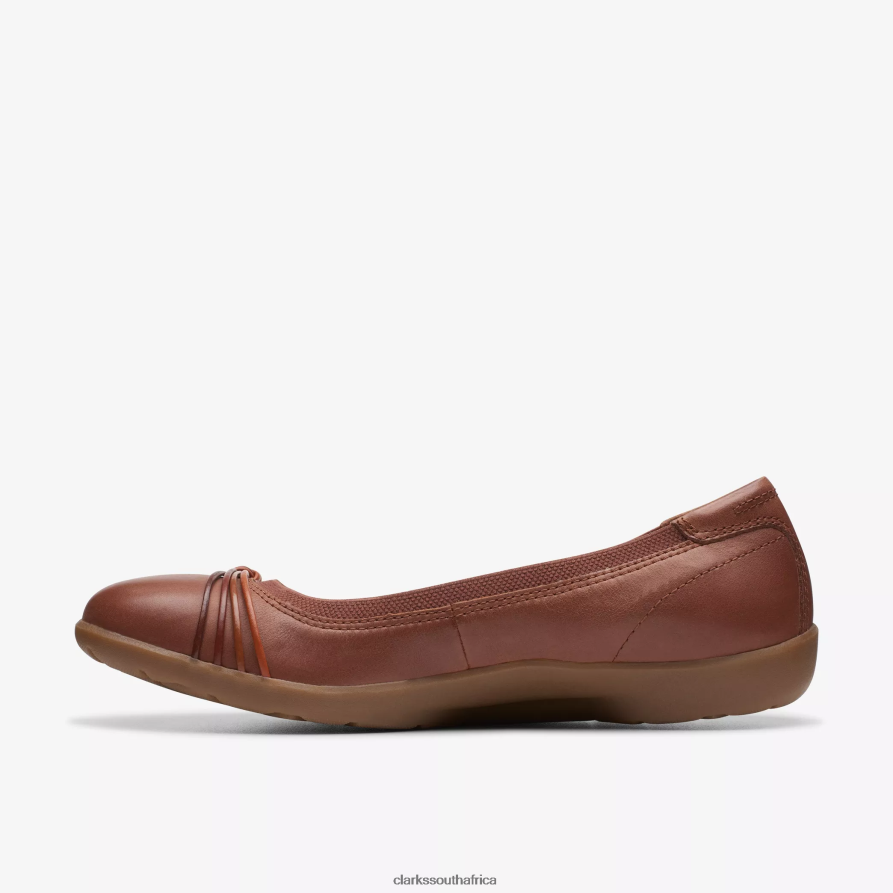 2Z8V2H306 Meadow Rae Clarks Tan Leather