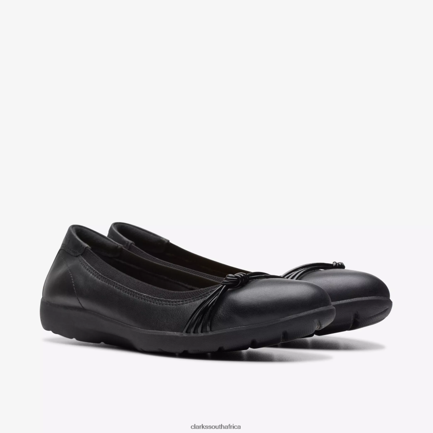 2Z8V2H307 Meadow Rae Clarks Black Leather