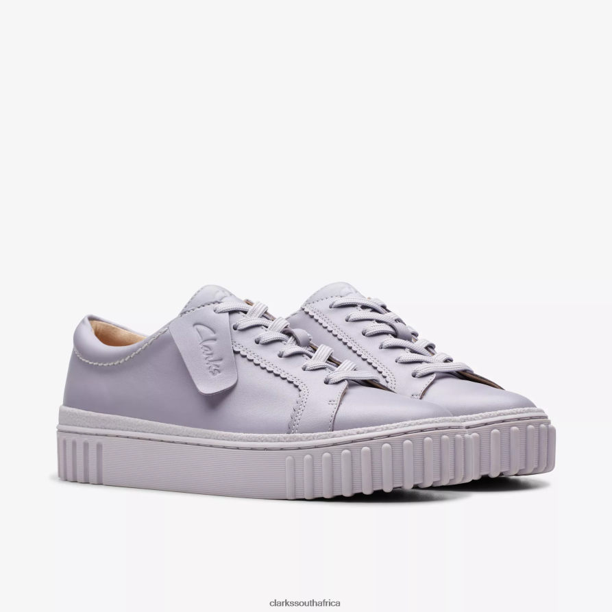 2Z8V2H312 Mayhill Walk Clarks Lilac Leather