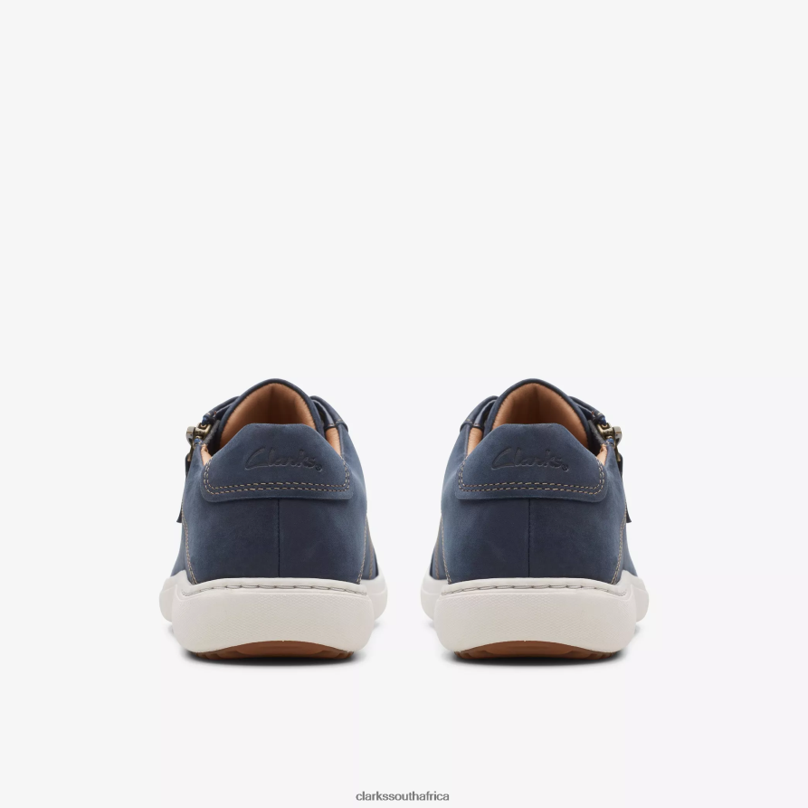 2Z8V2H326 Nalle Lace Clarks Navy Nubuck