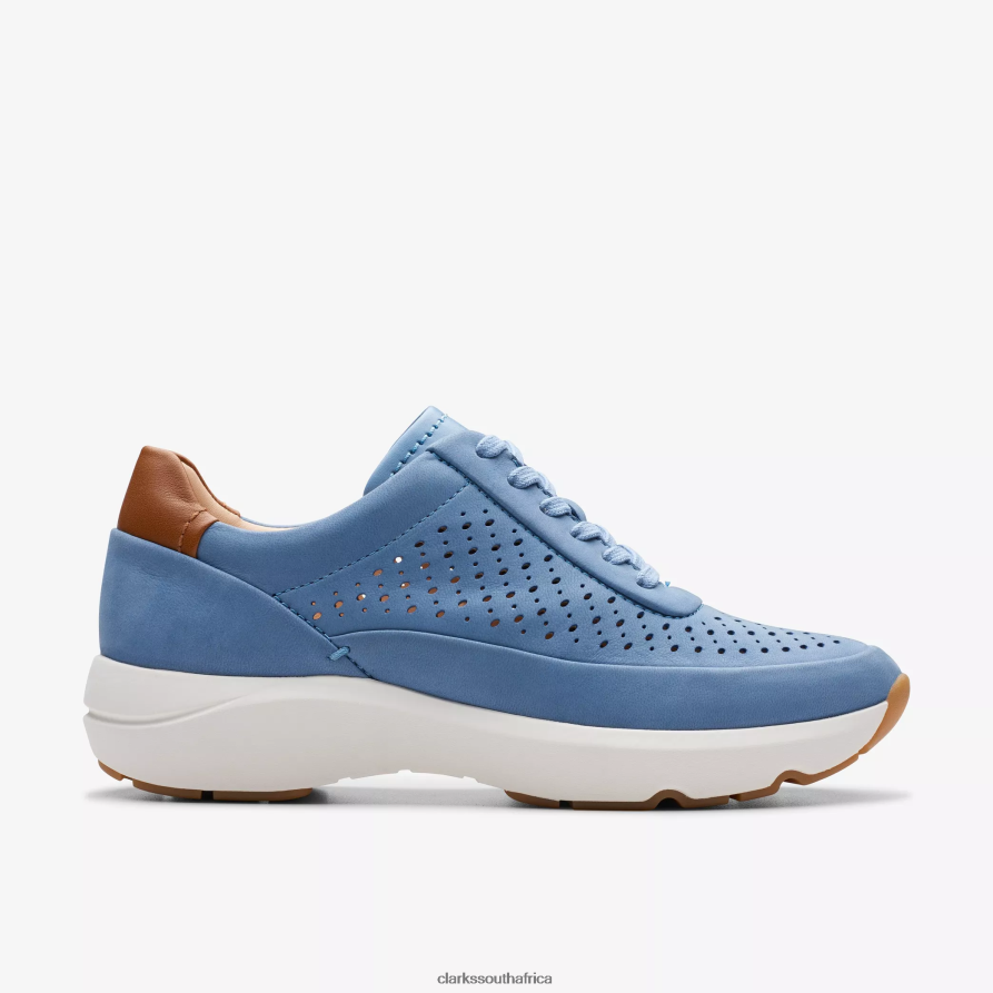 2Z8V2H332 TIVOLI GRACE Clarks Blue Nubuck