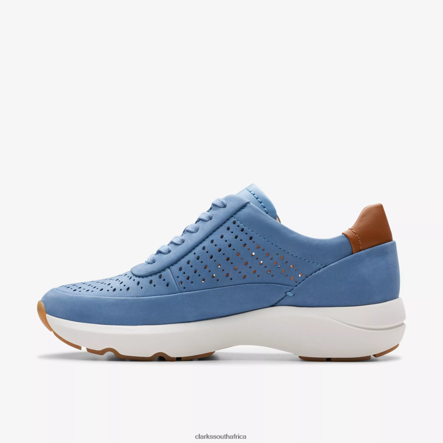 2Z8V2H332 TIVOLI GRACE Clarks Blue Nubuck