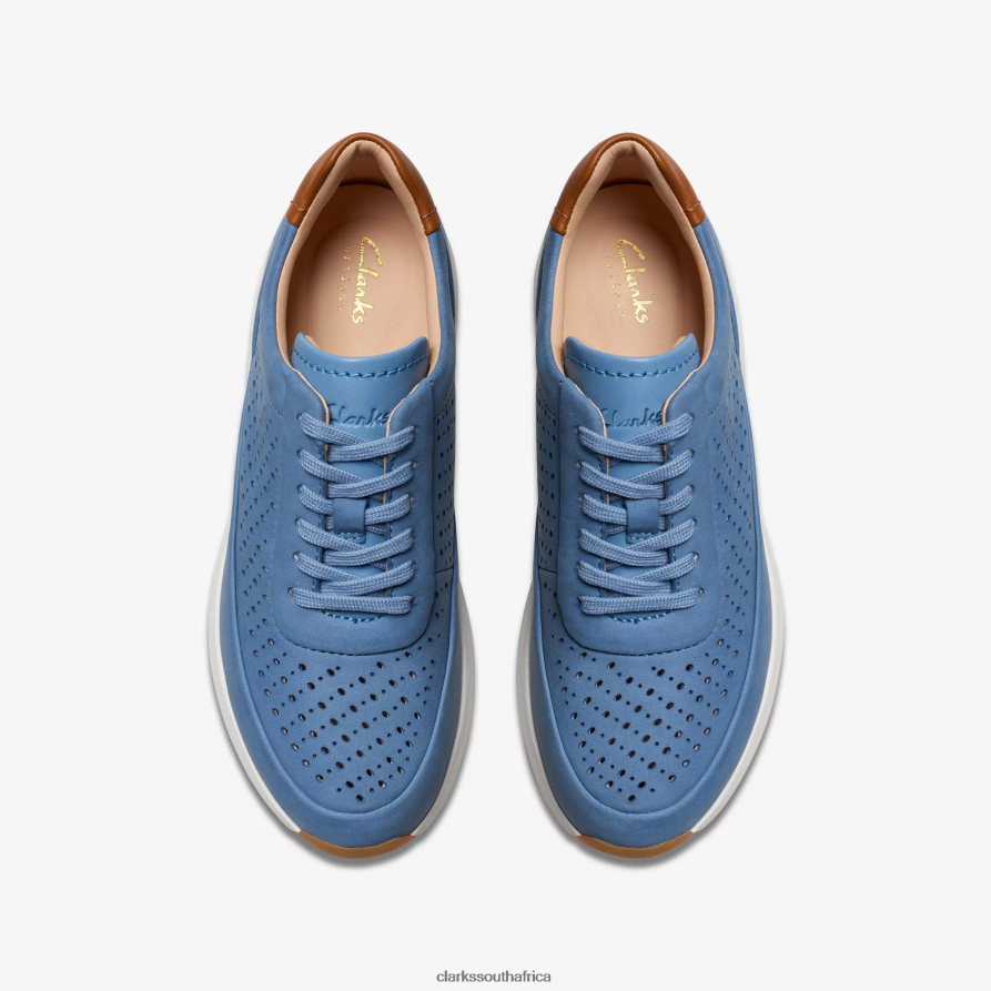 2Z8V2H332 TIVOLI GRACE Clarks Blue Nubuck