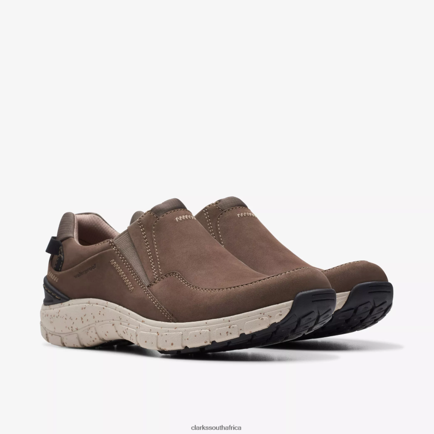 2Z8V2H342 Wave Plateau Clarks Taupe Nubuck