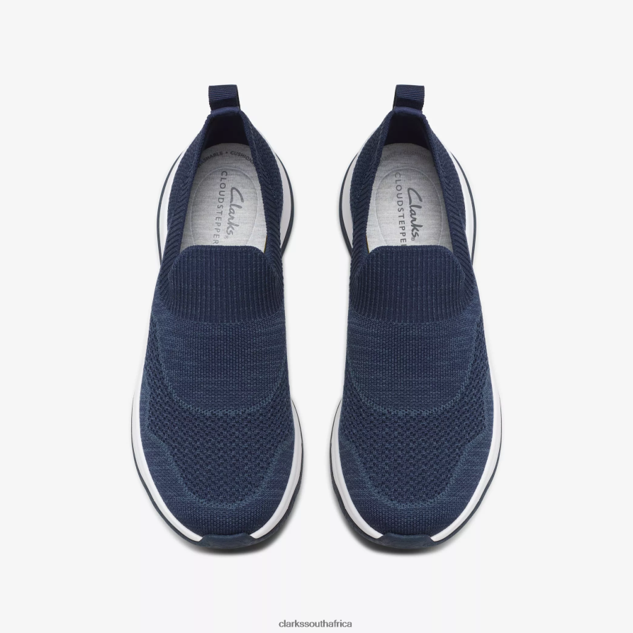 2Z8V2H358 Circuit Path Clarks Navy Knit