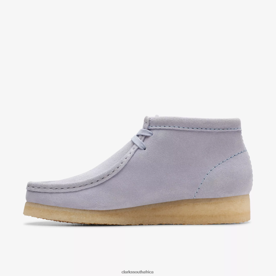 2Z8V2H377 Wallabee Boot Clarks Cloud Grey Suede